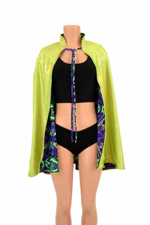 35" Reversible Collared Cape