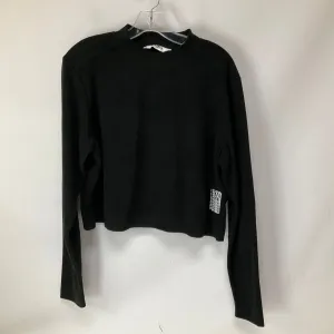 Black Top Long Sleeve Cma, Size M