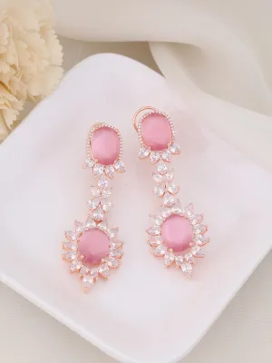 Blush Luriana Zirconia Danglers