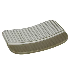 Ceramic Curved Soap Dish