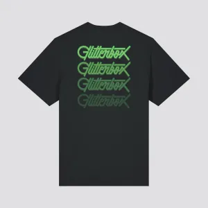 Glitterbox Green Back Fade Logo T-Shirt