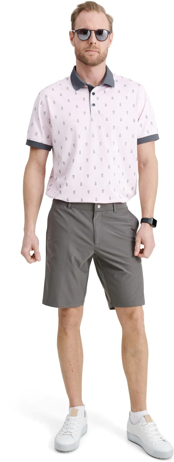 Men Dower short sleeve polo