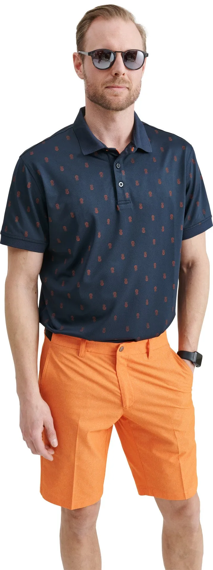 Men Dower short sleeve polo