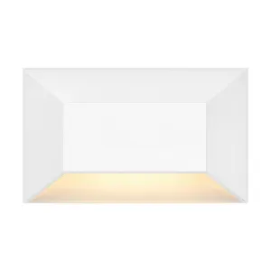 Nuvi Coastal Outdoor Deck Sconce - Rectangular - White