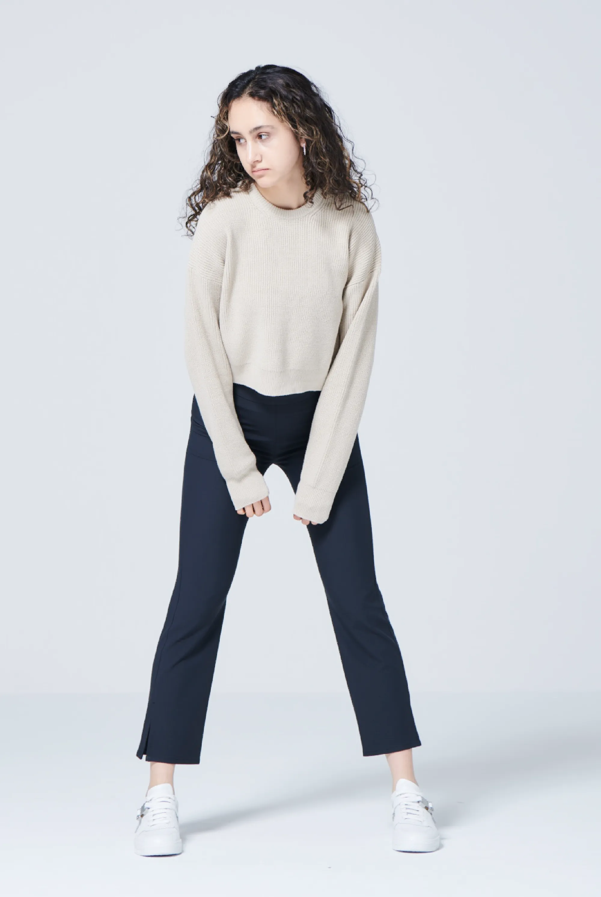 STRETCH FLARE TROUSER