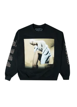 sweetener staircase black crewneck